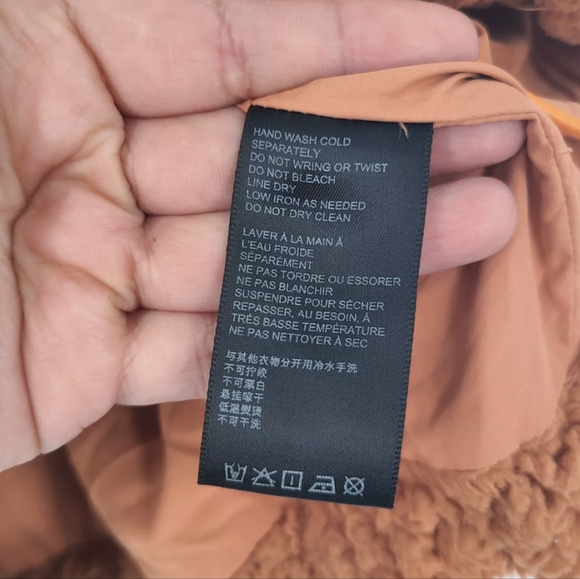 Urban Outfitters🧡 Tan Sherpa Jacket Sz Small - Picture 5 of 6